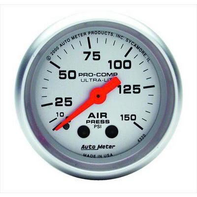 Auto Meter Ultra-Lite Mechanical Air Pressure Gauge - 4320